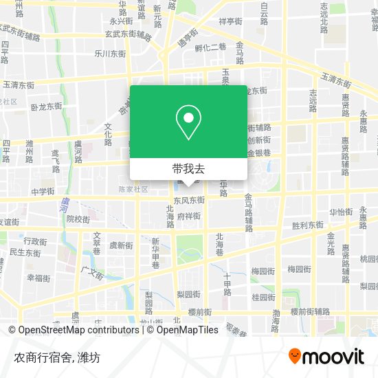 农商行宿舍地图