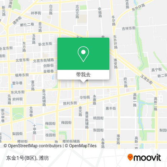 东金1号(B区)地图