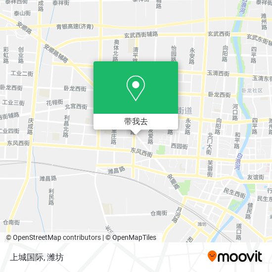 上城国际地图