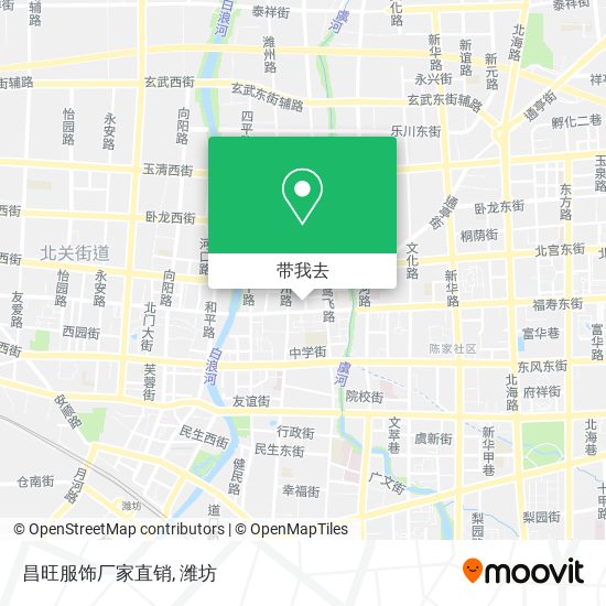 昌旺服饰厂家直销地图