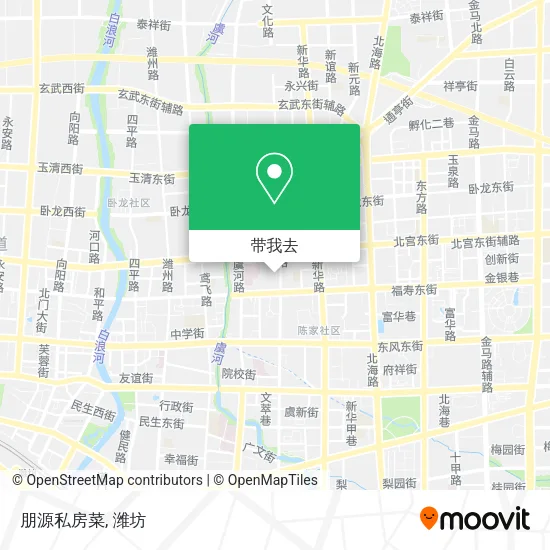 朋源私房菜地图