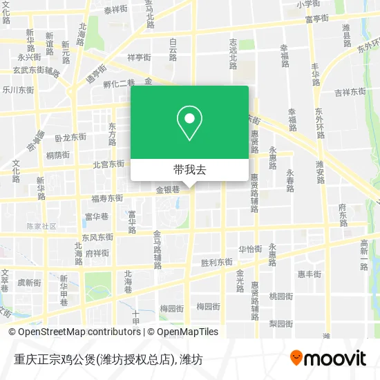重庆正宗鸡公煲(潍坊授权总店)地图