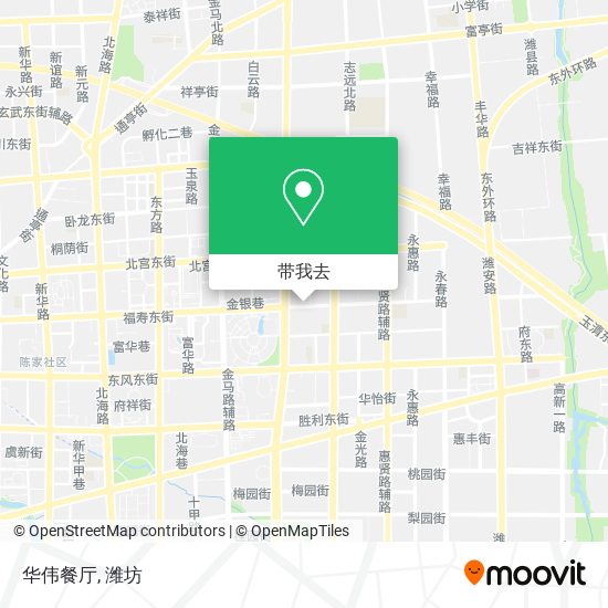 华伟餐厅地图