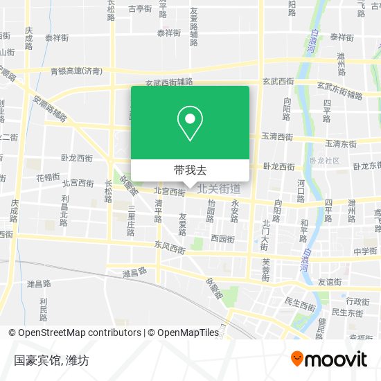 国豪宾馆地图