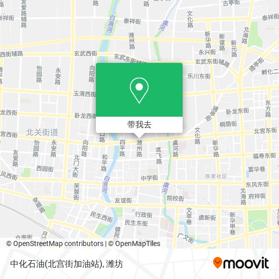 中化石油(北宫街加油站)地图