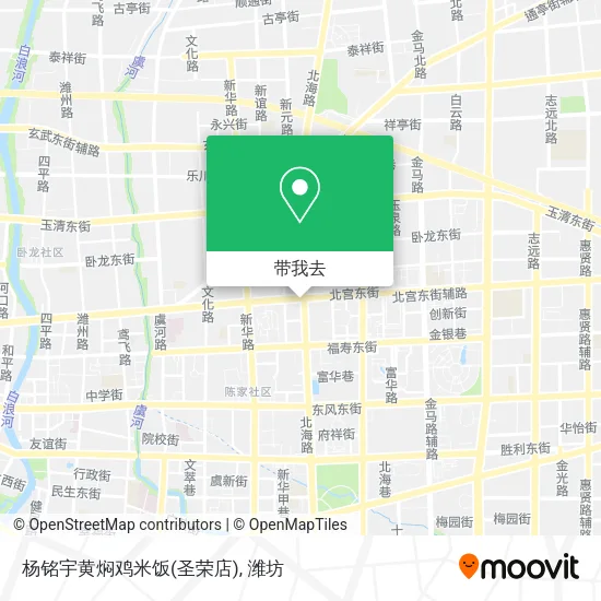 杨铭宇黄焖鸡米饭(圣荣店)地图