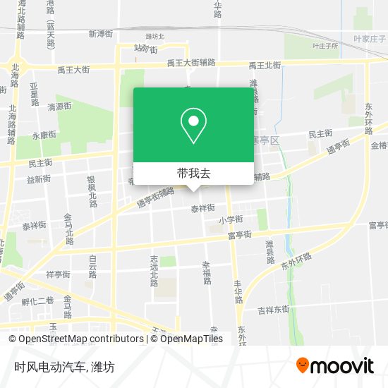 时风电动汽车地图