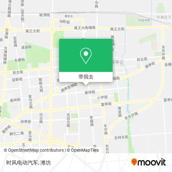 时风电动汽车地图