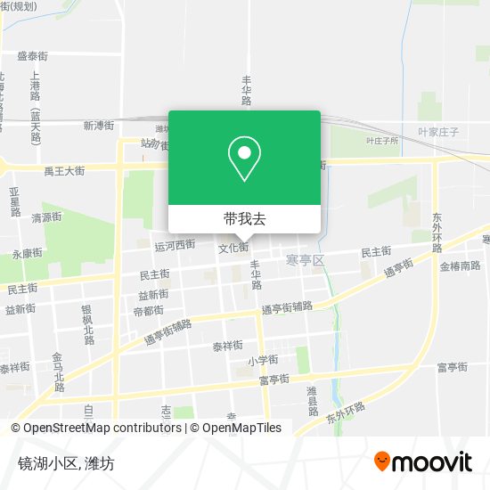镜湖小区地图