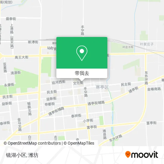 镜湖小区地图