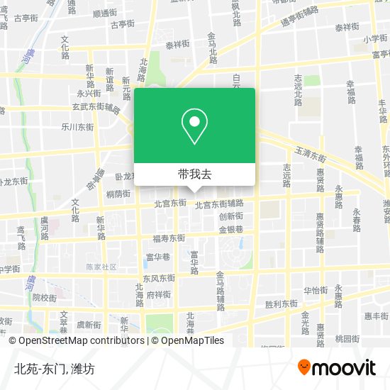 北苑-东门地图