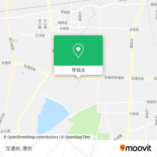 宝通街地图