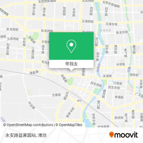 永安路益家园站地图