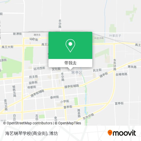 海艺钢琴学校(商业街)地图