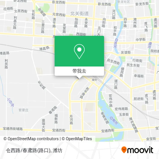 仓西路/春鸢路(路口)地图