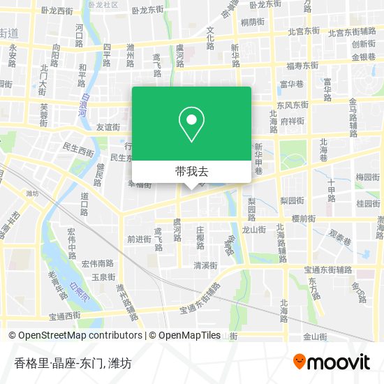 香格里·晶座-东门地图