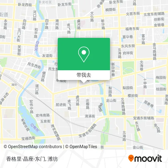 香格里·晶座-东门地图