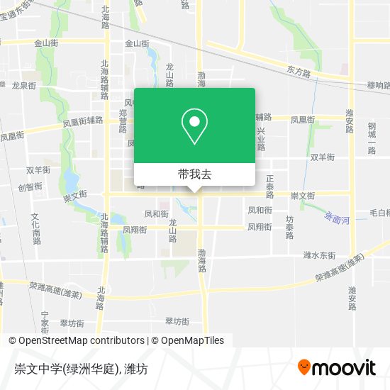 崇文中学(绿洲华庭)地图