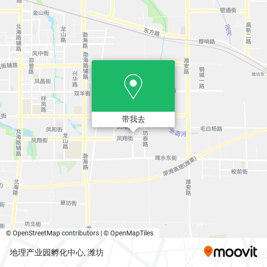 地理产业园孵化中心地图