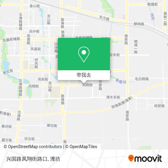兴国路凤翔街路口地图