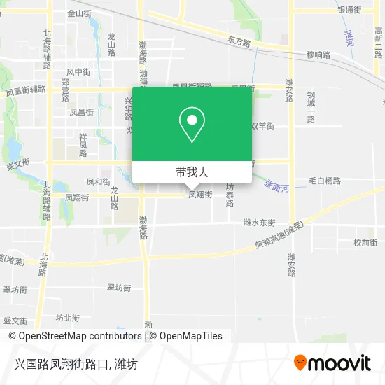 兴国路凤翔街路口地图
