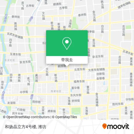 和扬晶立方4号楼地图