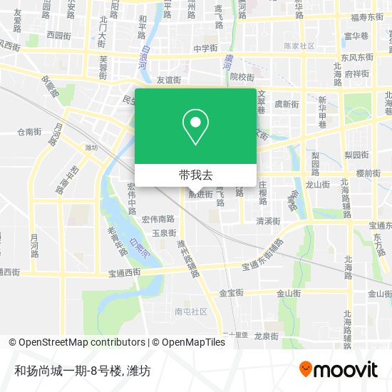 和扬尚城一期-8号楼地图