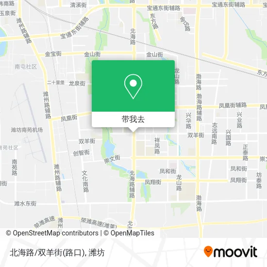 北海路/双羊街(路口)地图