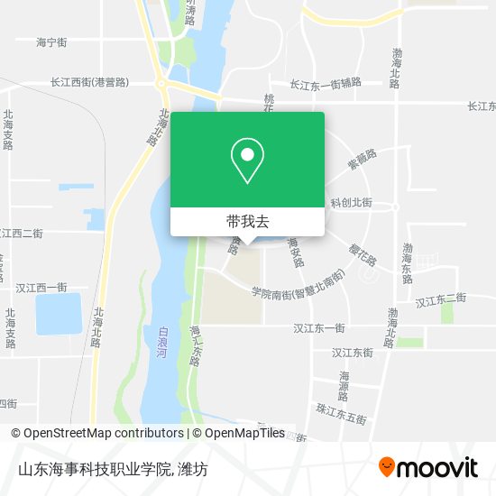 山东海事科技职业学院地图