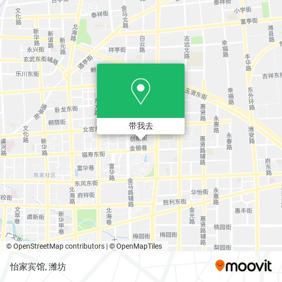 怡家宾馆地图