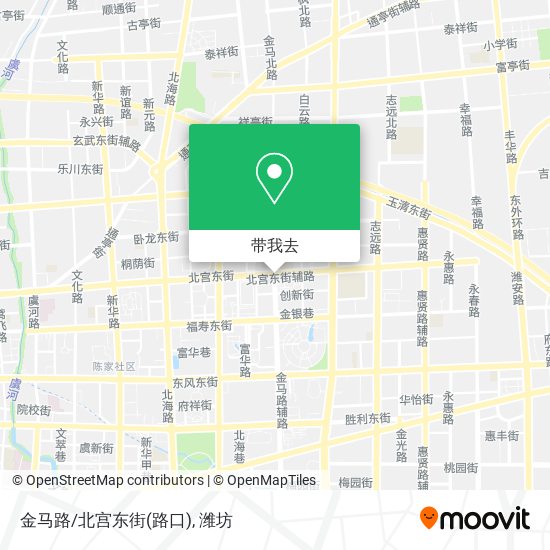 金马路/北宫东街(路口)地图