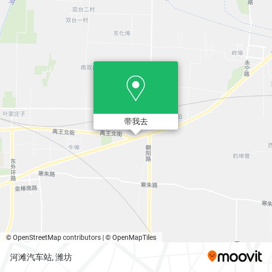 河滩汽车站地图