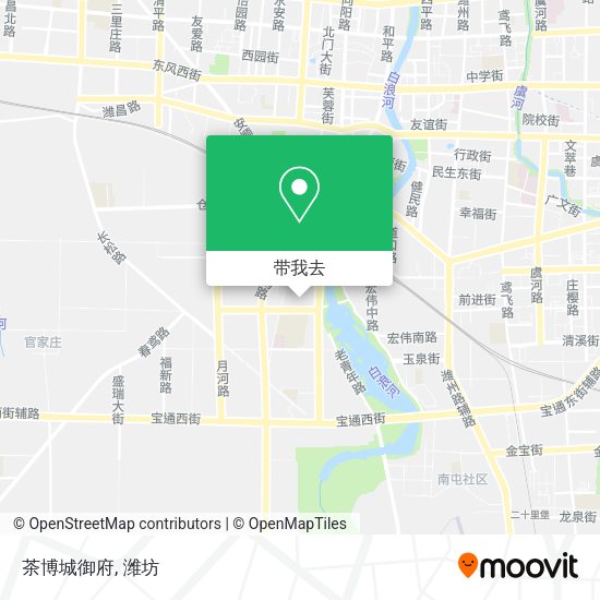 茶博城御府地图