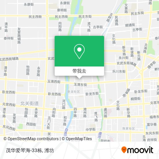 茂华爱琴海-33栋地图