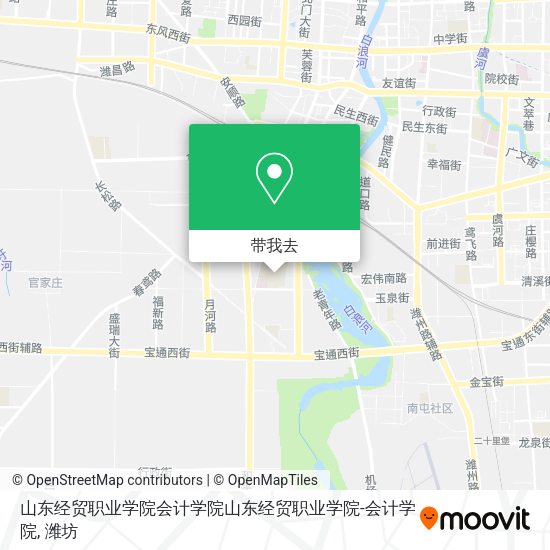 山东经贸职业学院会计学院山东经贸职业学院-会计学院地图