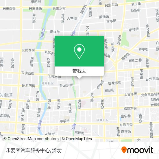 乐爱客汽车服务中心地图