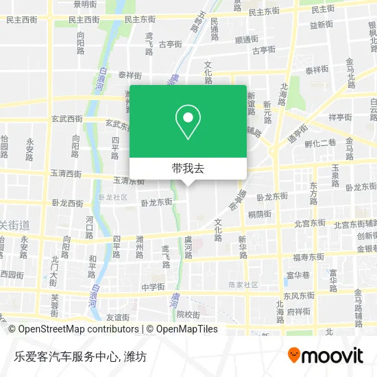 乐爱客汽车服务中心地图