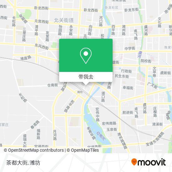 茶都大街地图
