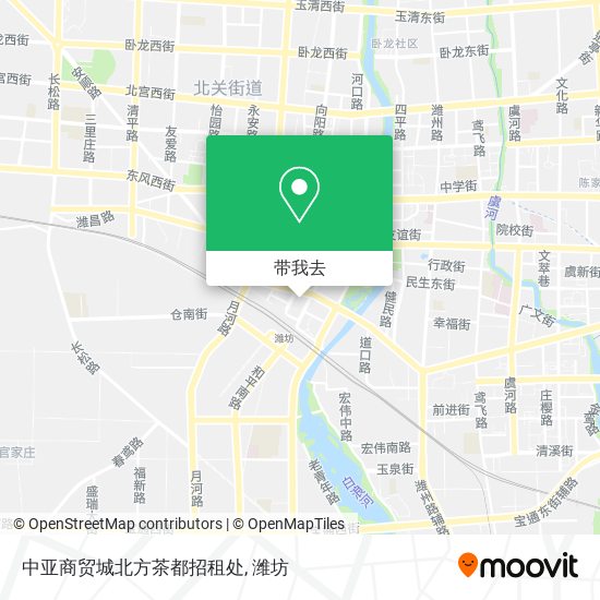 中亚商贸城北方茶都招租处地图