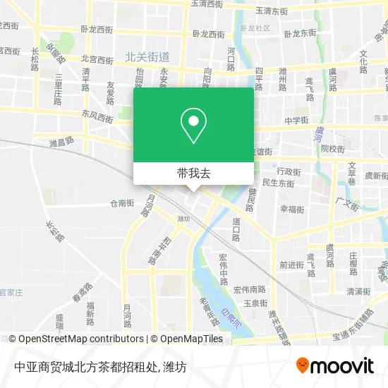 中亚商贸城北方茶都招租处地图