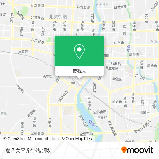 慈丹美容养生馆地图