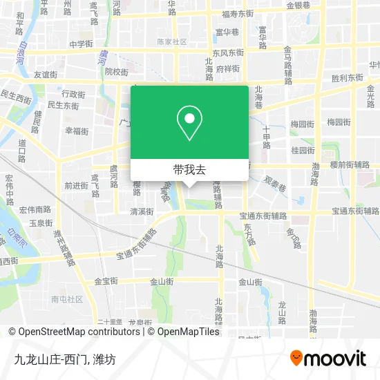 九龙山庄-西门地图