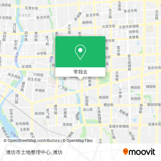 潍坊市土地整理中心地图