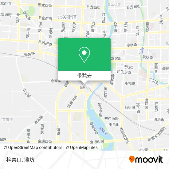 检票口地图