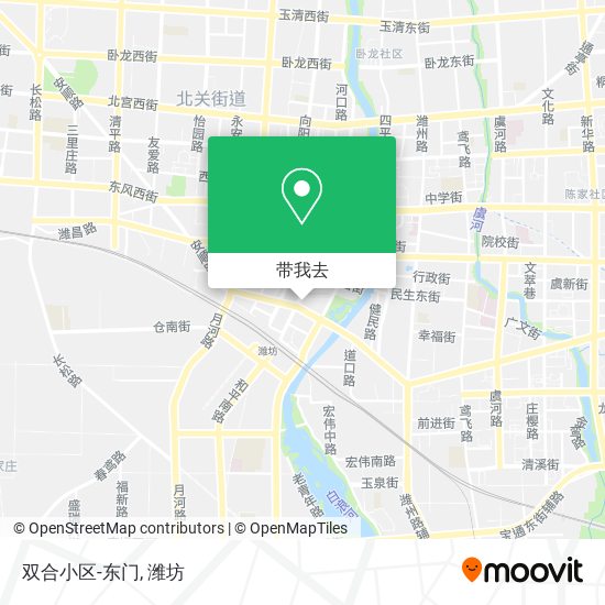 双合小区-东门地图