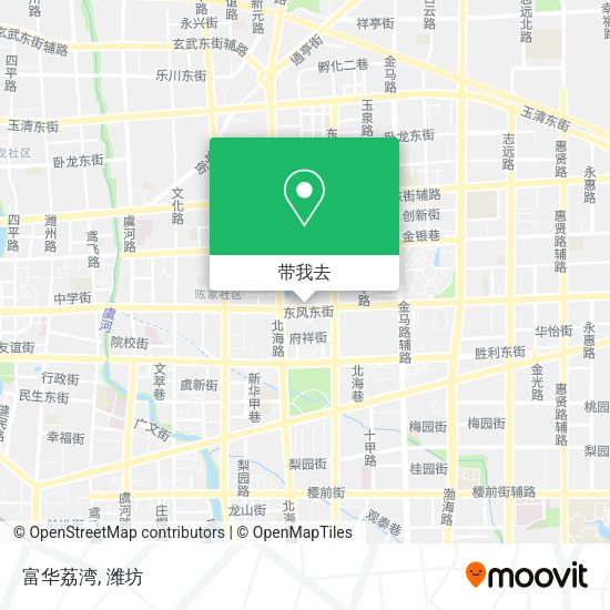 富华荔湾地图