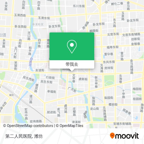 第二人民医院地图