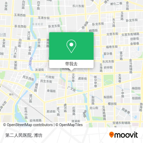 第二人民医院地图