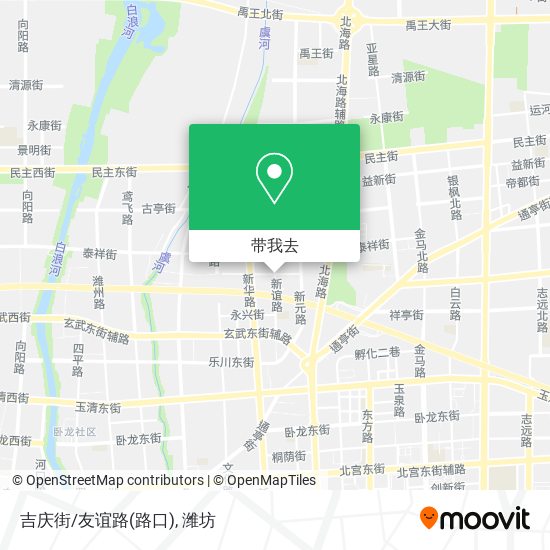 吉庆街/友谊路(路口)地图