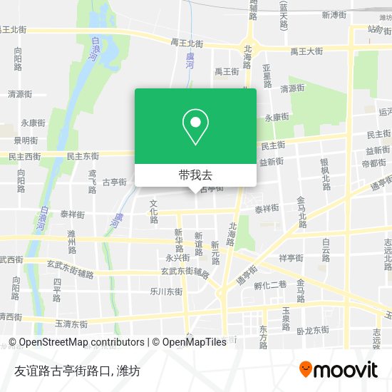 友谊路古亭街路口地图